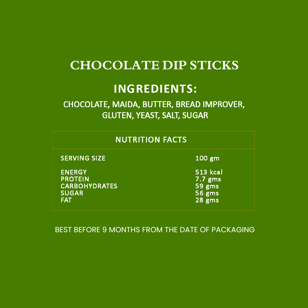 Chocolate Dip Sticks