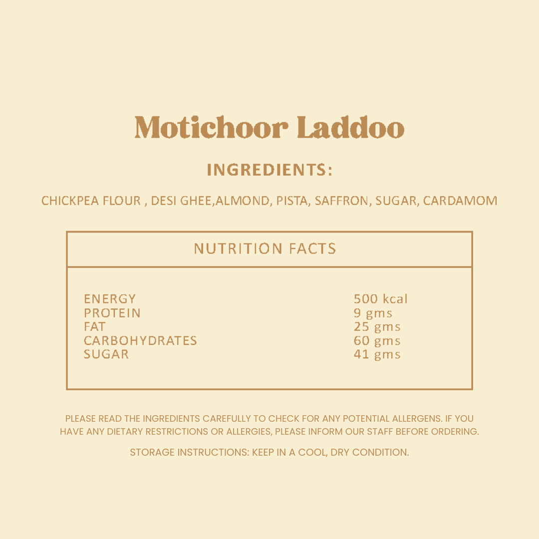 Motichoor Ladoo - 250gm