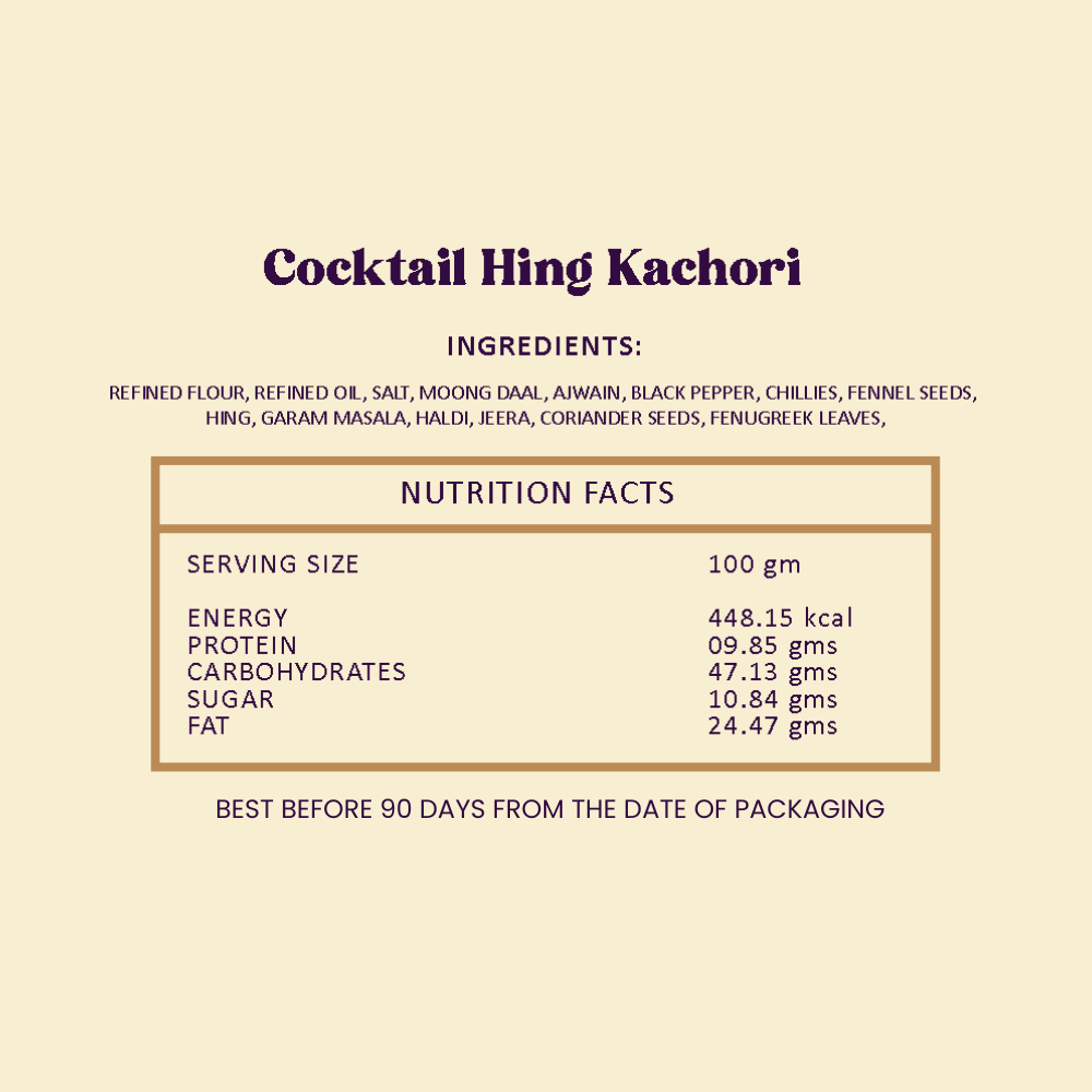 Cocktail Kachori