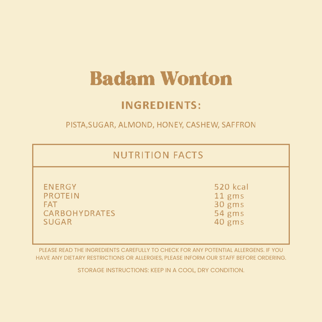 Badam Wonton