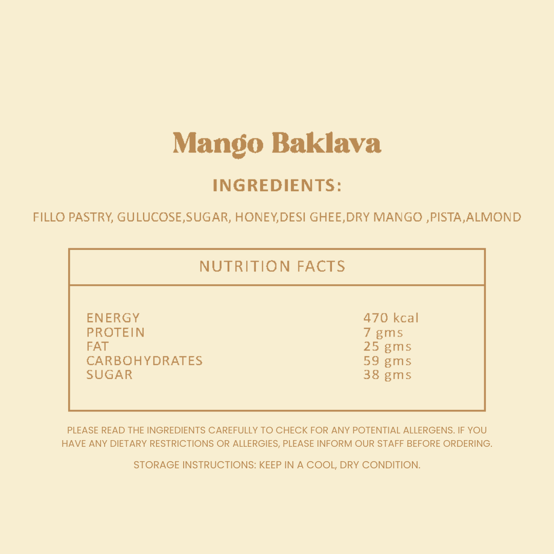 Mango Baklava