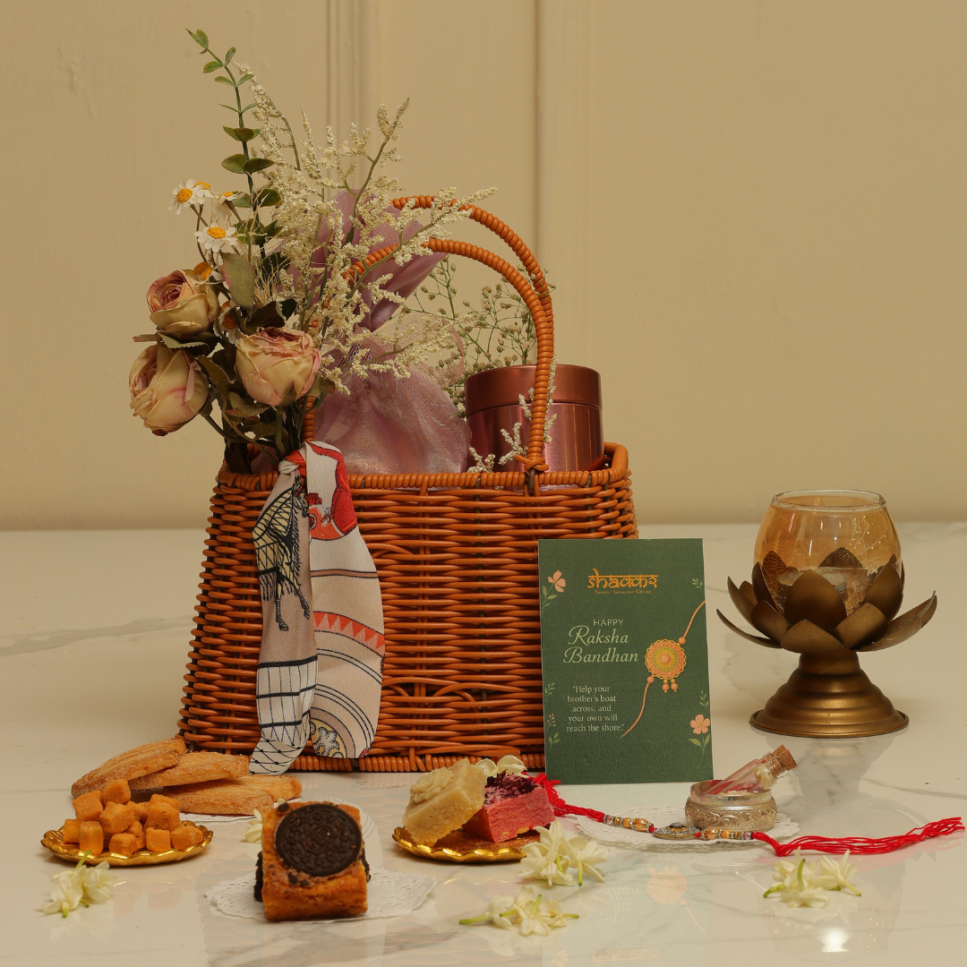 Cane Brown Basket