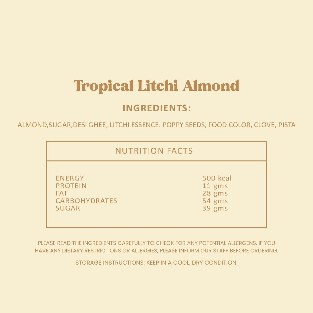 Tropical Litchi Almond