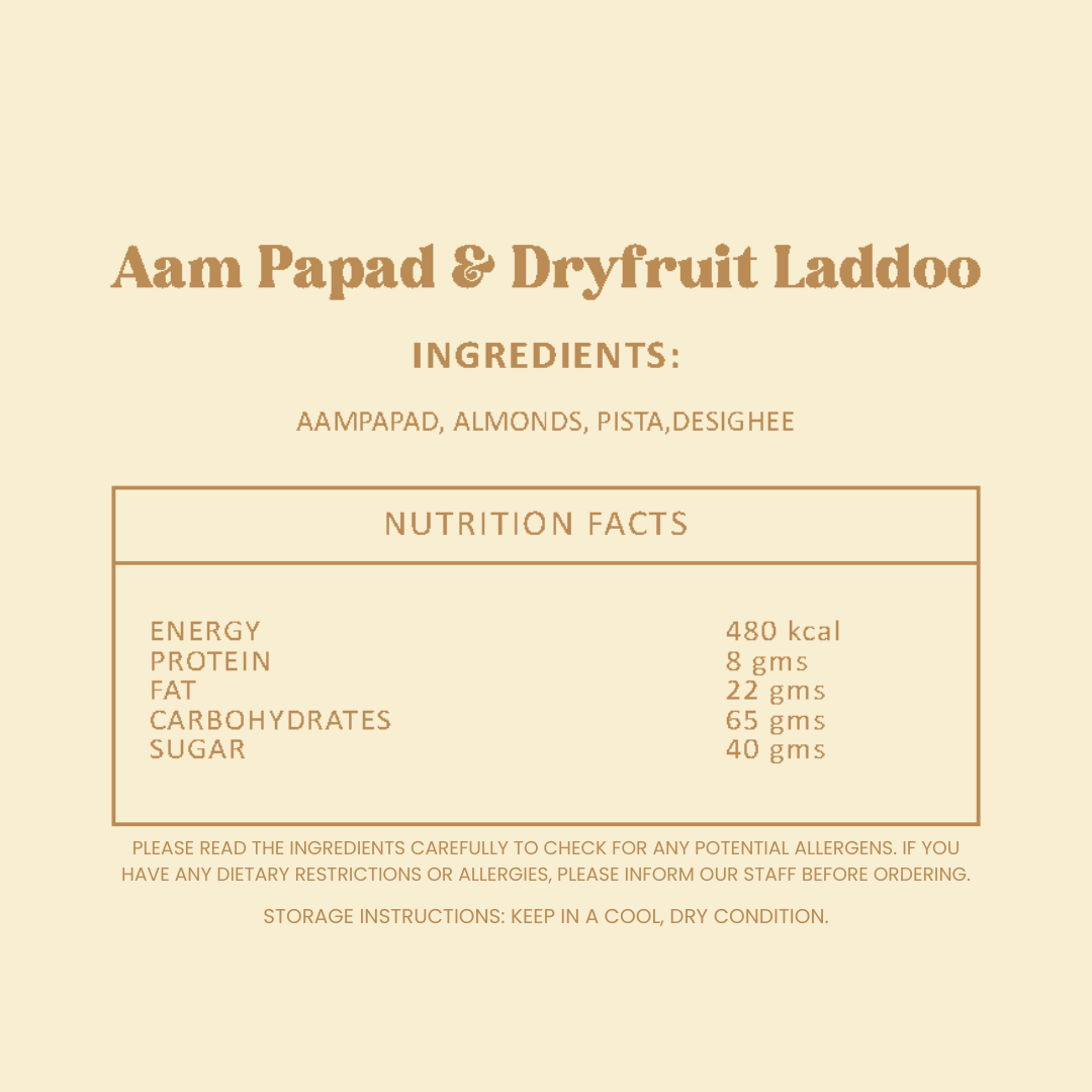 Aam Papard & Dryfruit Laddoo