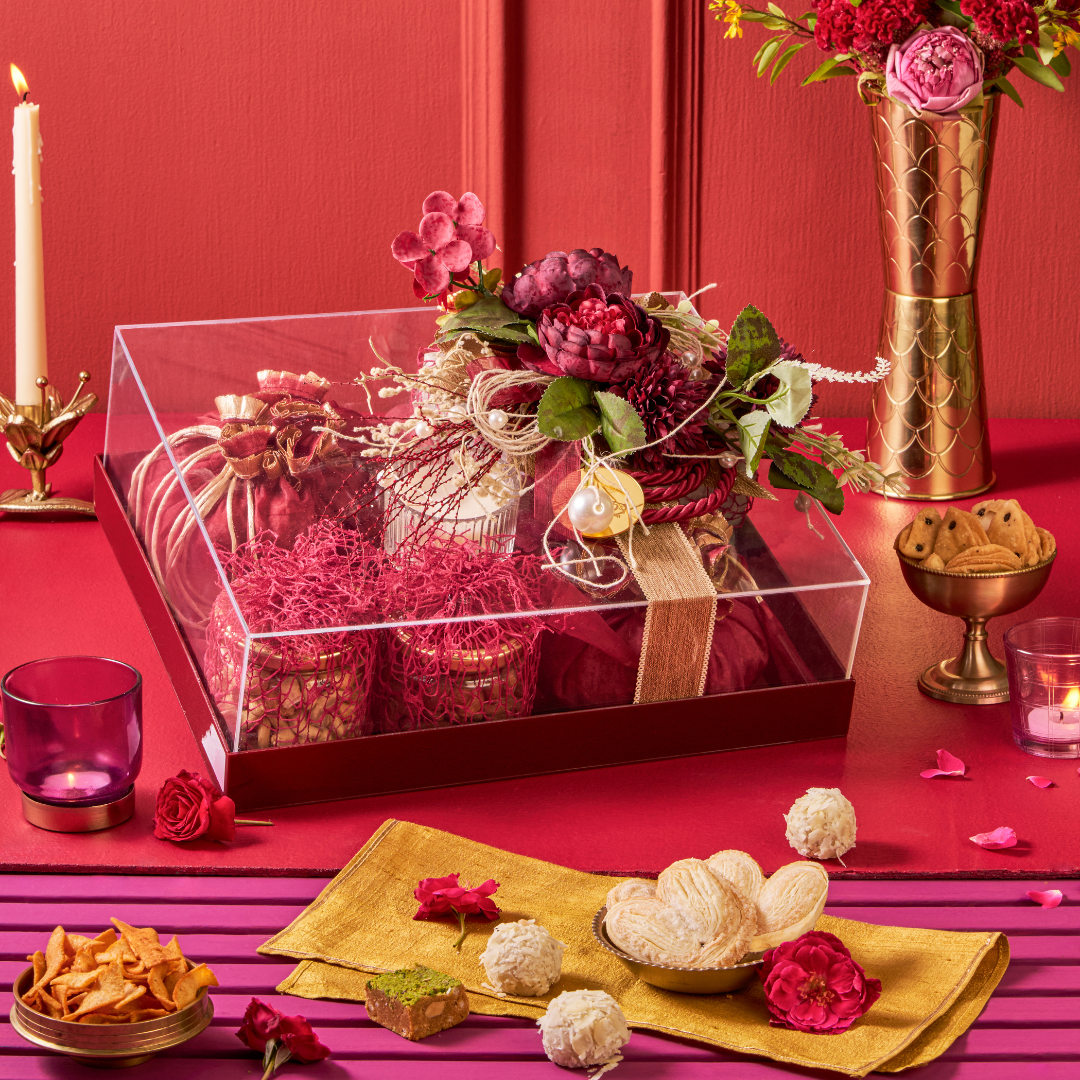 Ruby Acrylic Treasure Box