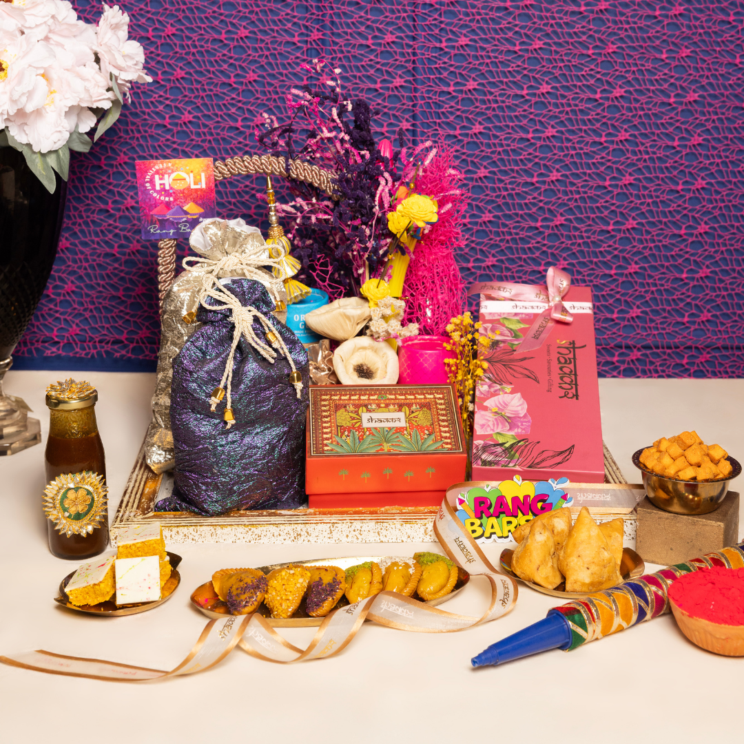 Rang Barse Utsav Tray