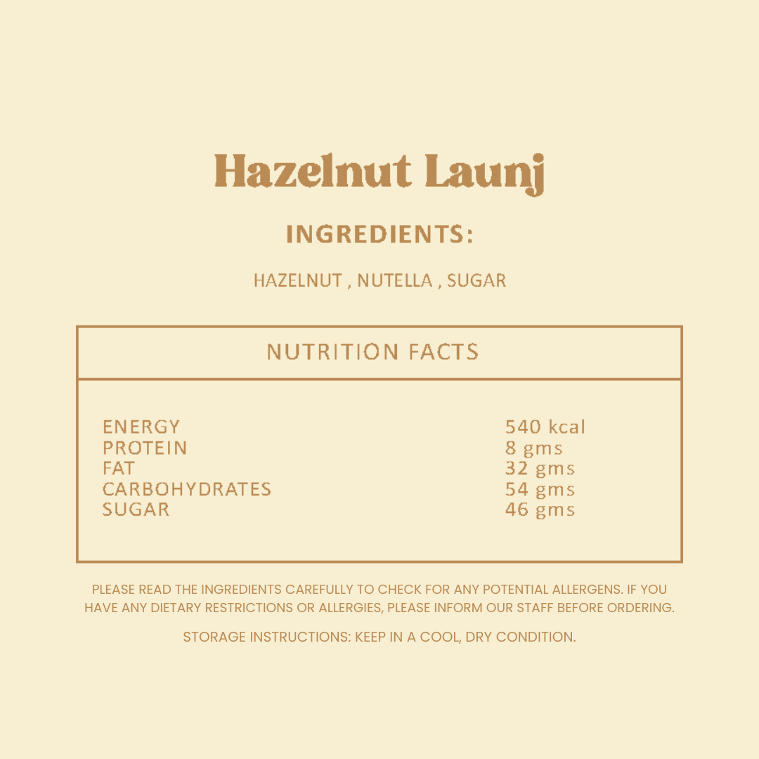 Hazelnut Launj