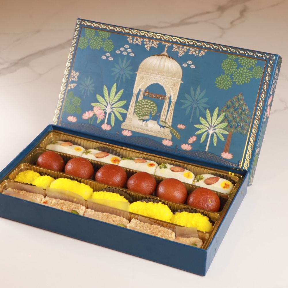 Mor Bagh Splendor Mithai Box (1kg)
