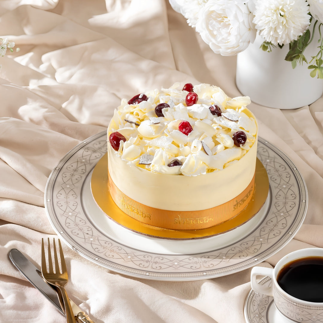 White Forest Cake