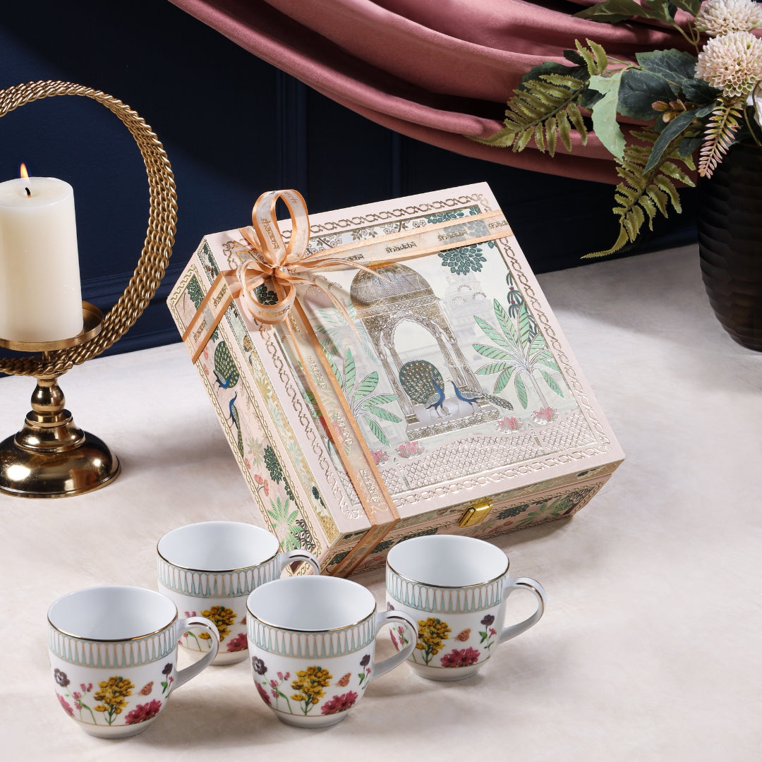 The Mayuri Collection – Set of 4 Peets Mugs