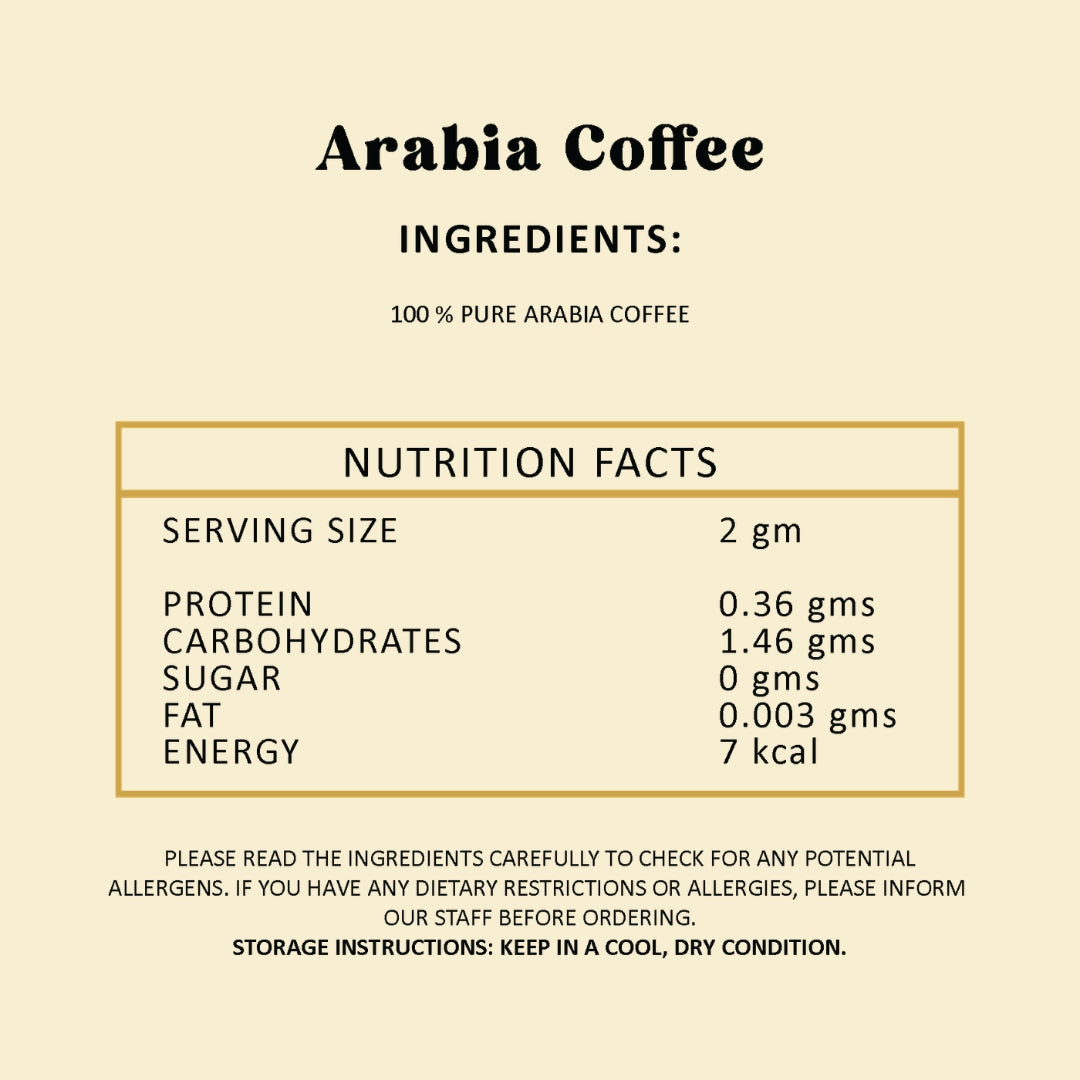 Arabia Coffee - 50gm