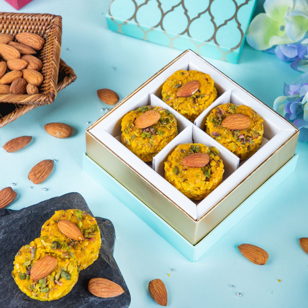 Baked Badam Rotla