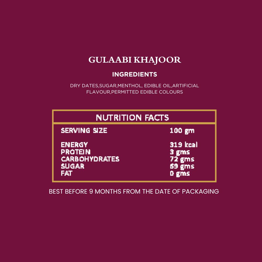 Gulaabi Khajoor - 110gm
