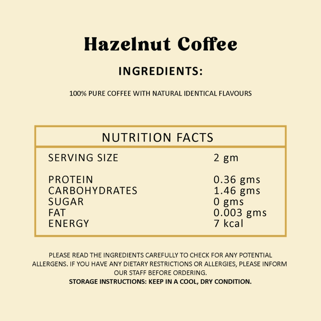 Hazelnut Coffee - 50gm