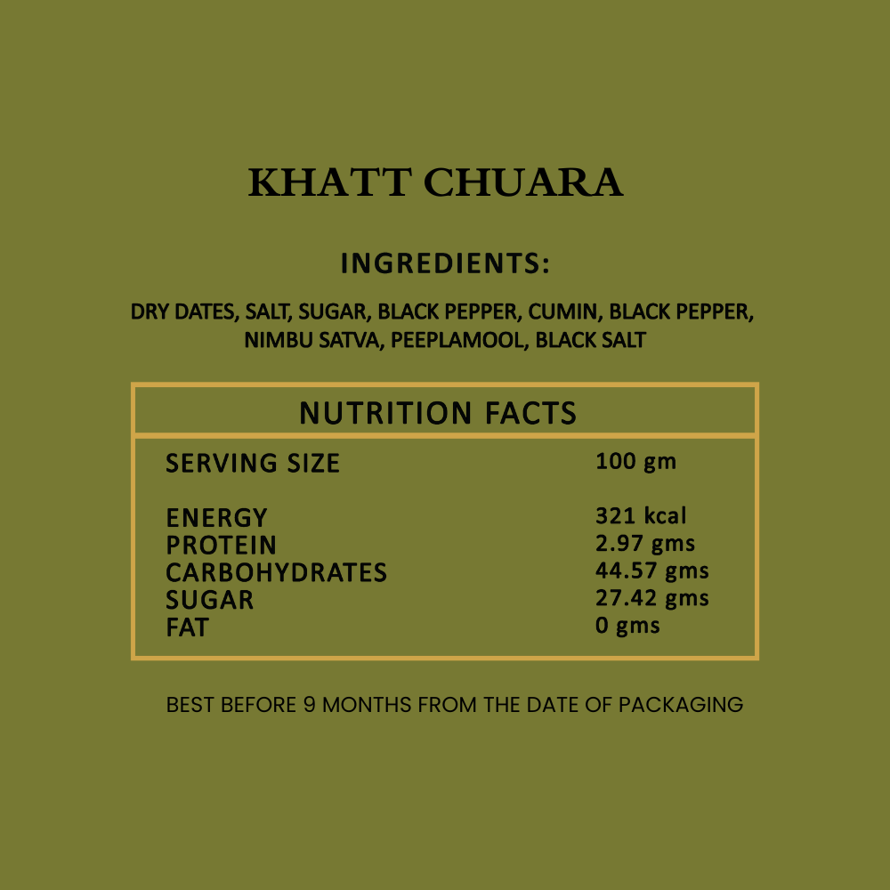 Khatt Chuara - 110gm