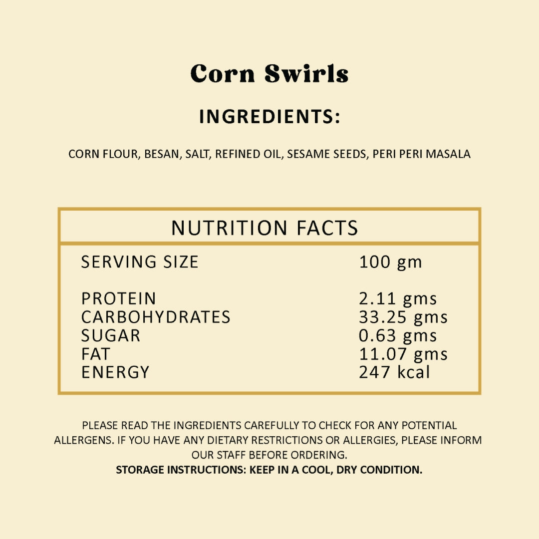 Corn Swirls