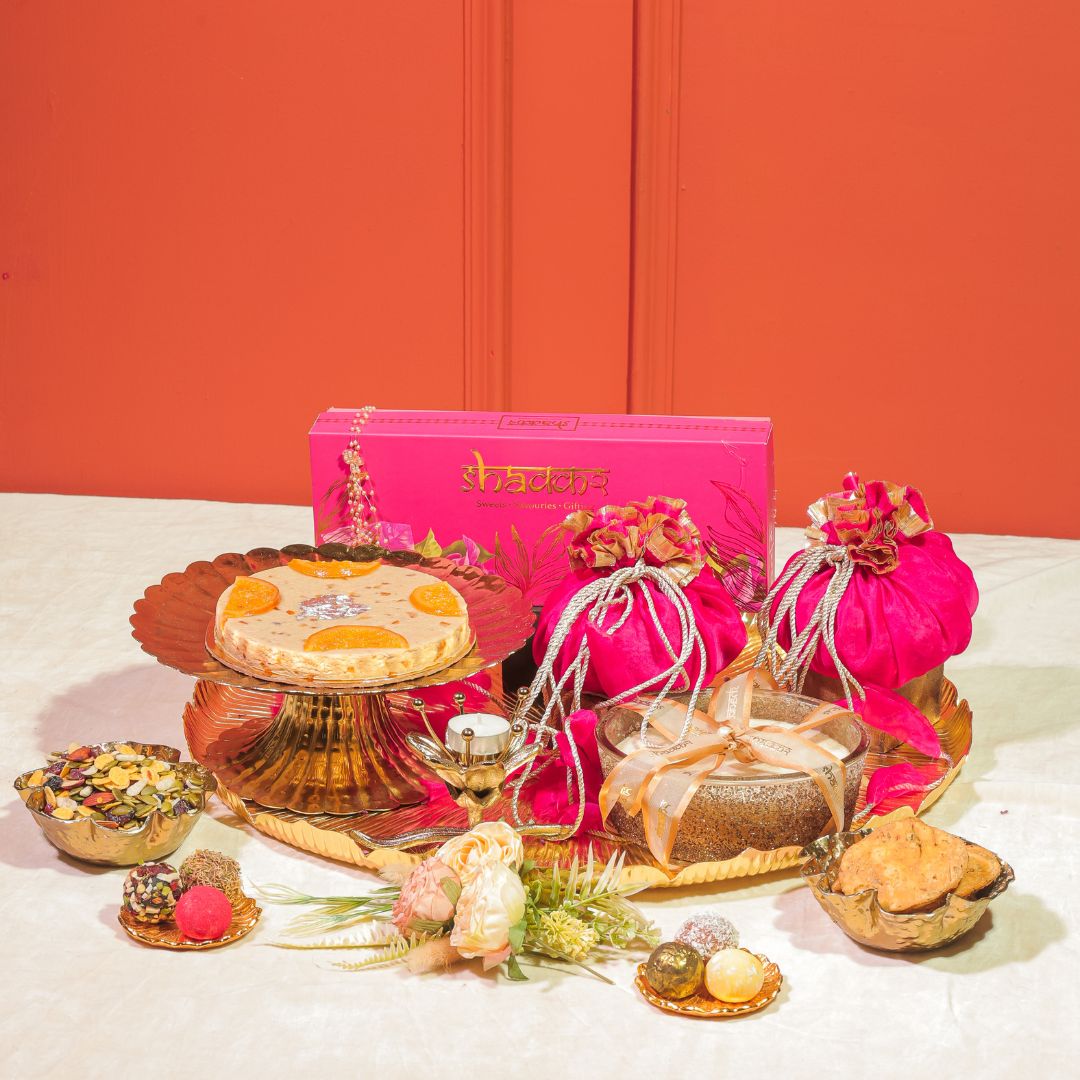 Golden Indulgence Tray