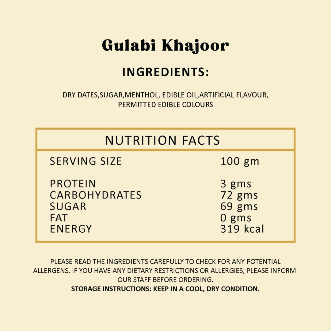 Gulaabi Khajoor - 110gm