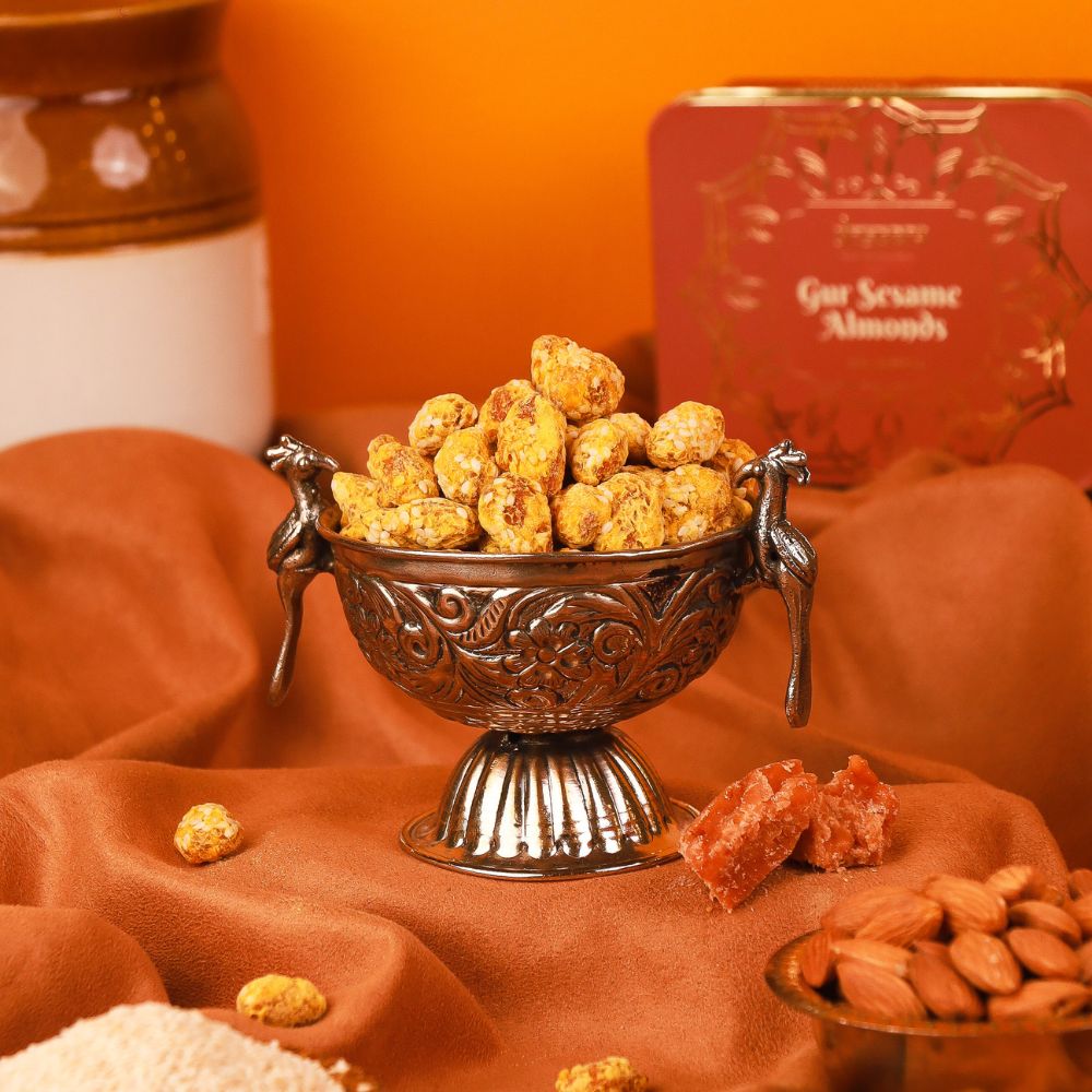Gur Sesame Almonds - 200gm