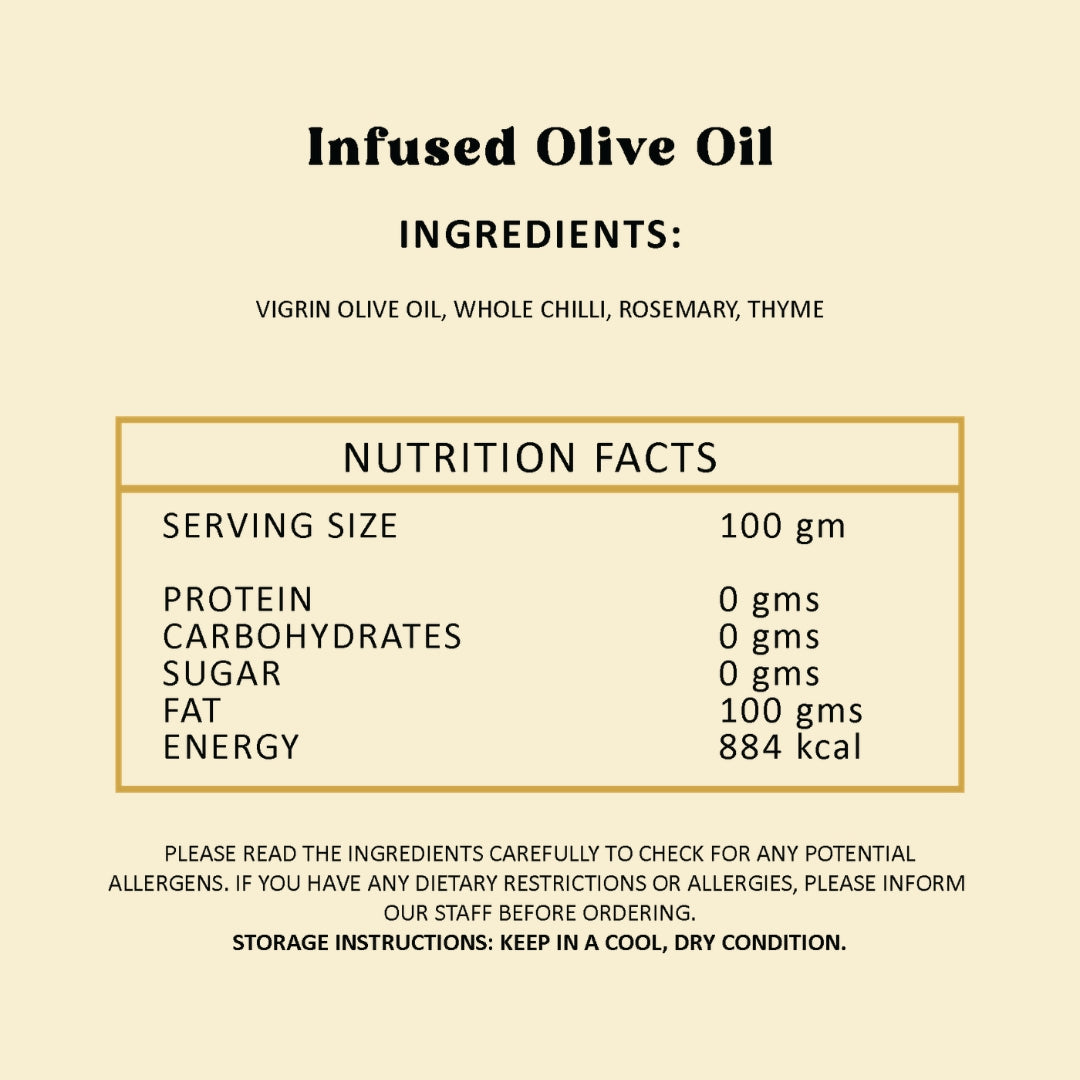 Infused Olive Oil - 250ml