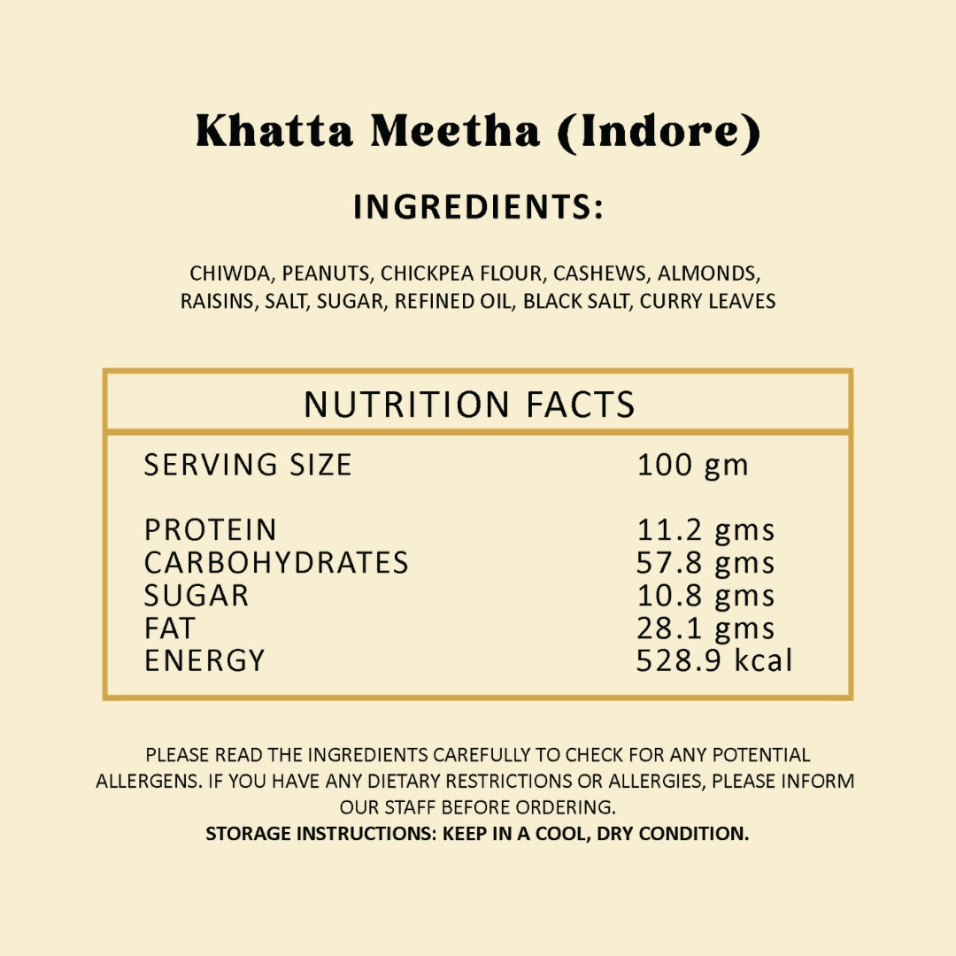 Khatta Meetha Mixture