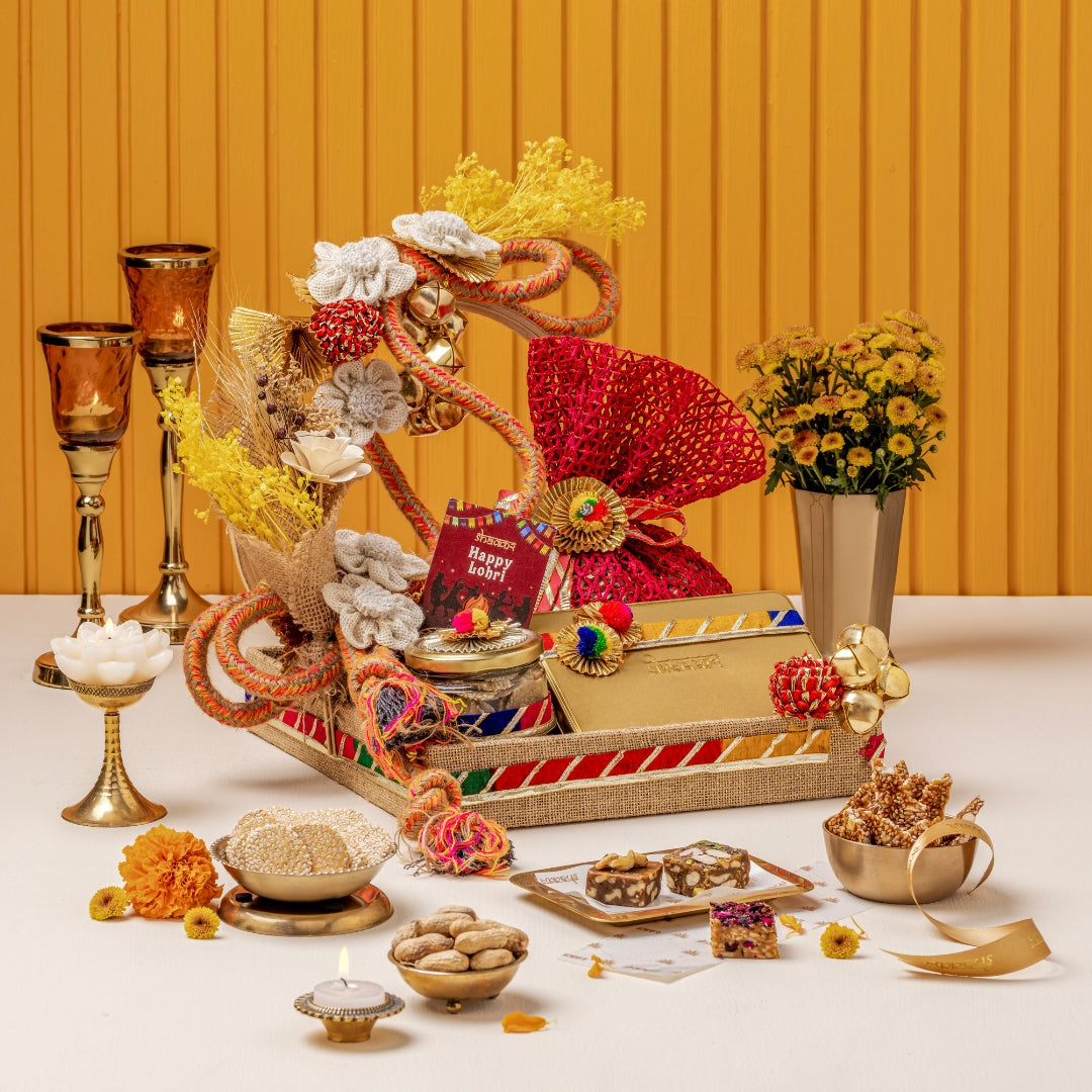 Lohri Celebration Tray