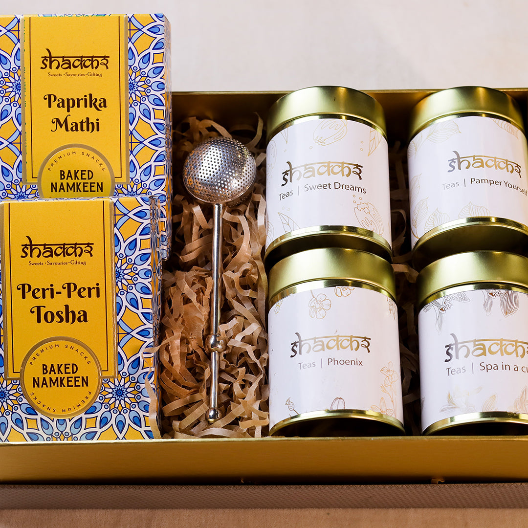 Premium Artisanal Tea & Savoury Hamper