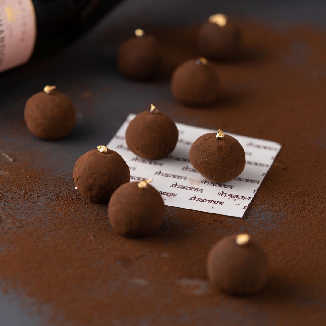 Bellini Champagne Truffle