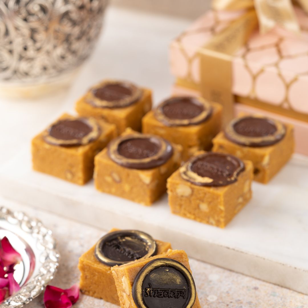 Chana Badam Burfi
