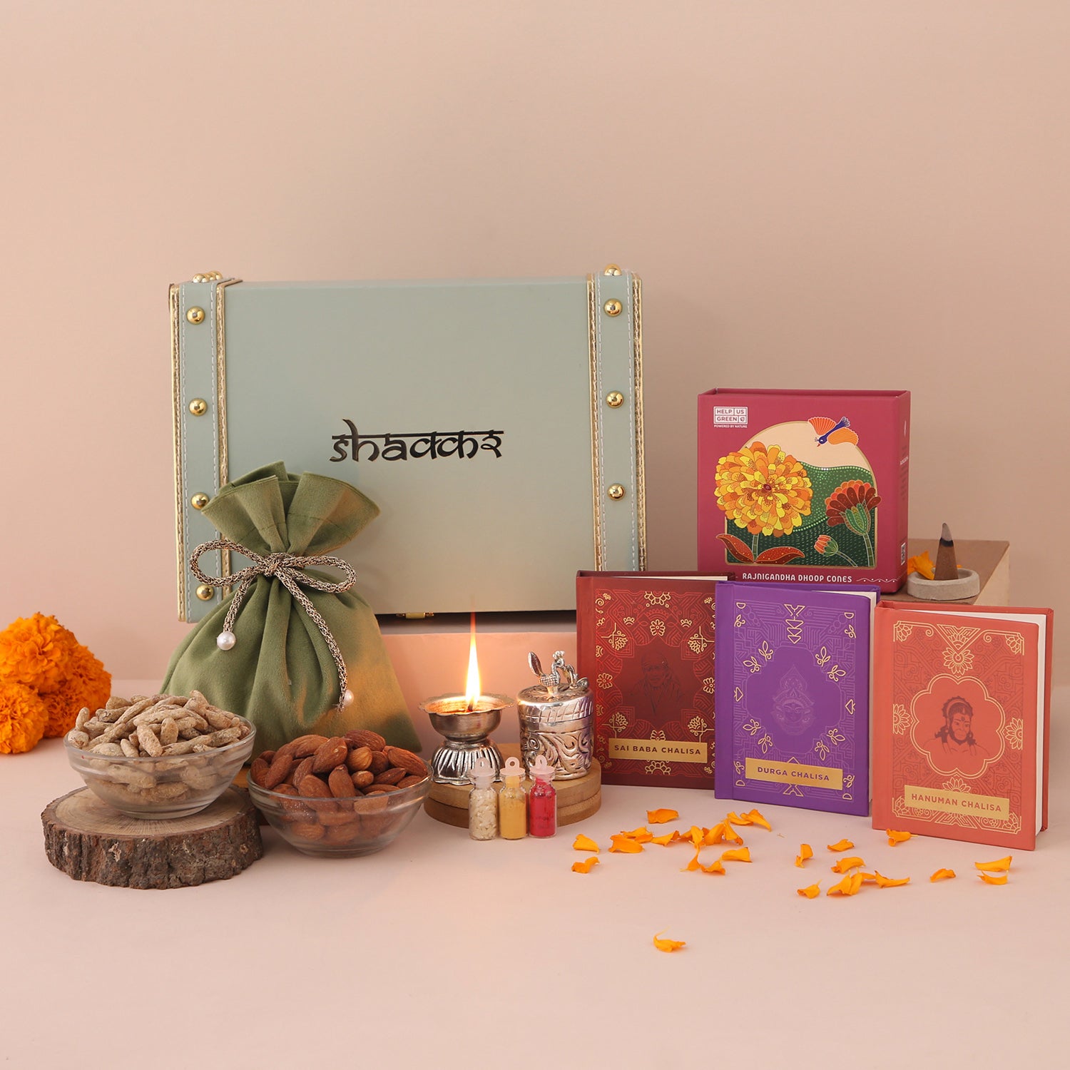 Pooja Box with Chalisas
