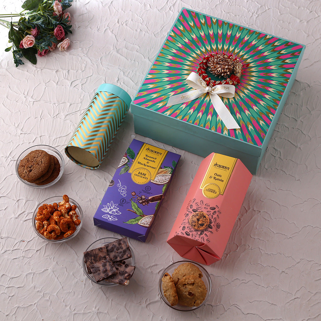 Pastle Blue Gourmet Hamper Big