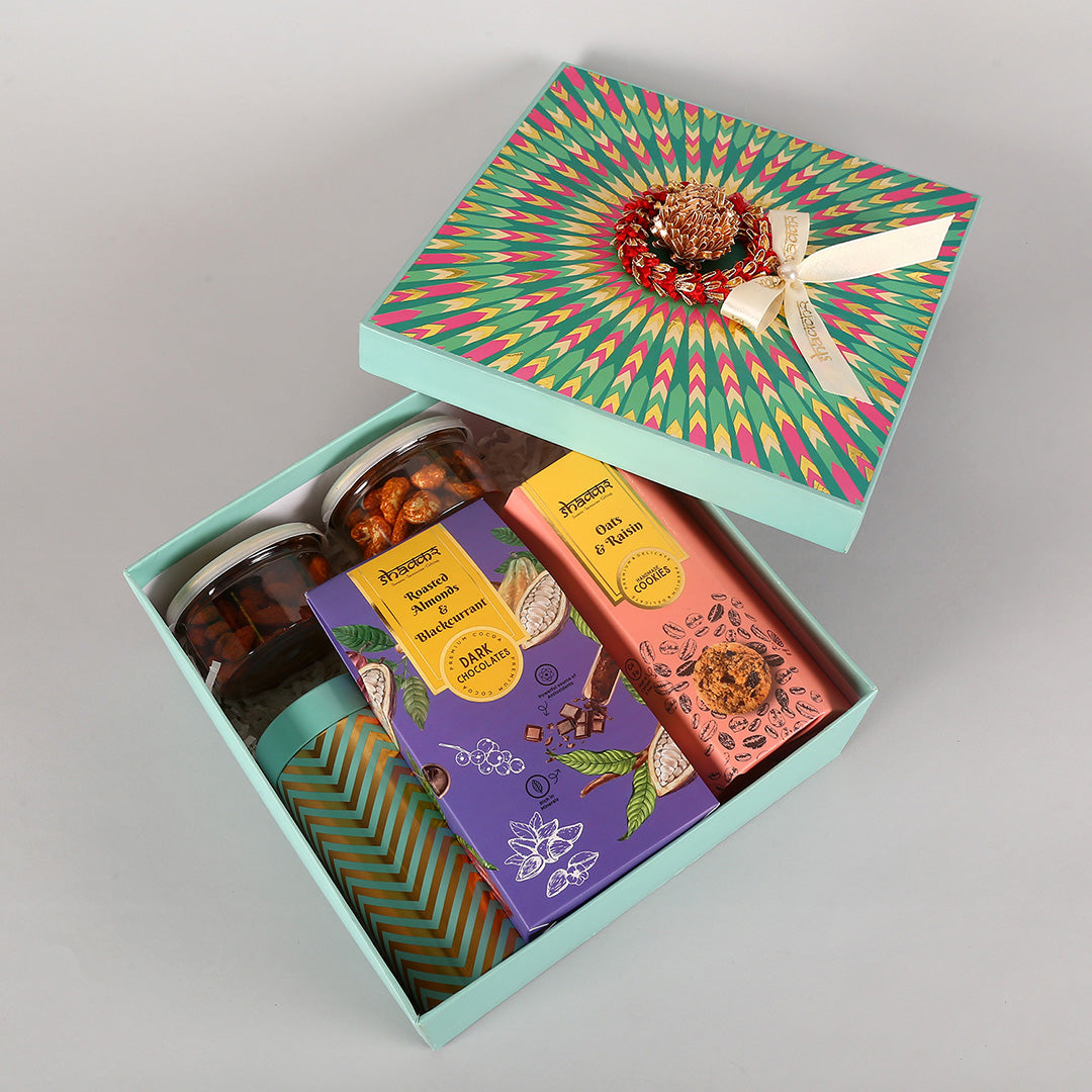 Pastle Blue Gourmet Hamper Big