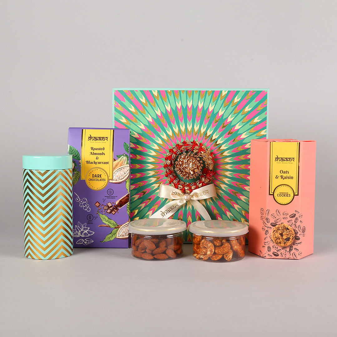 Pastle Blue Gourmet Hamper Big