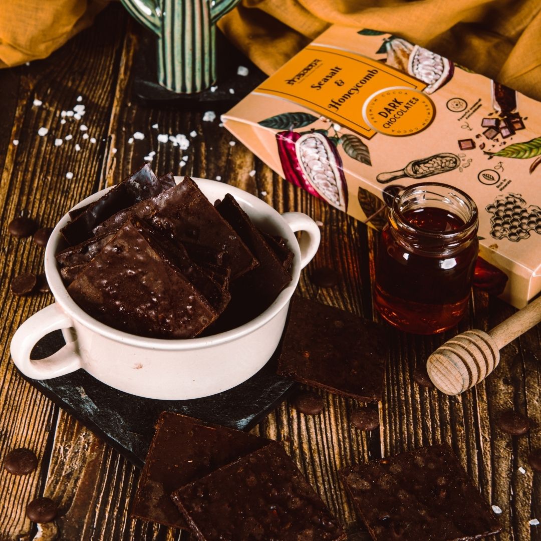 Sea Salt & Honey Chocolate Bar