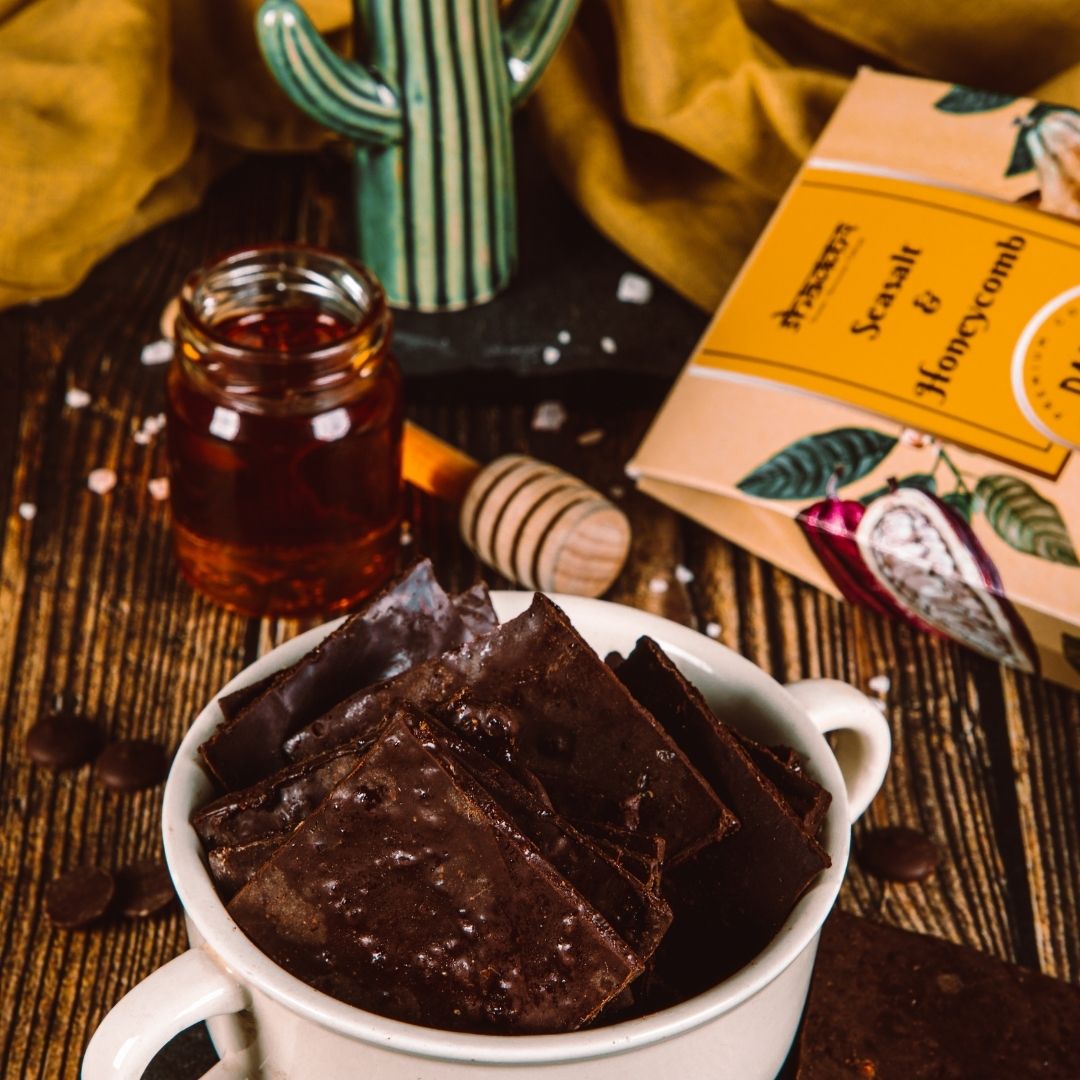 Sea Salt & Honey Chocolate Bar
