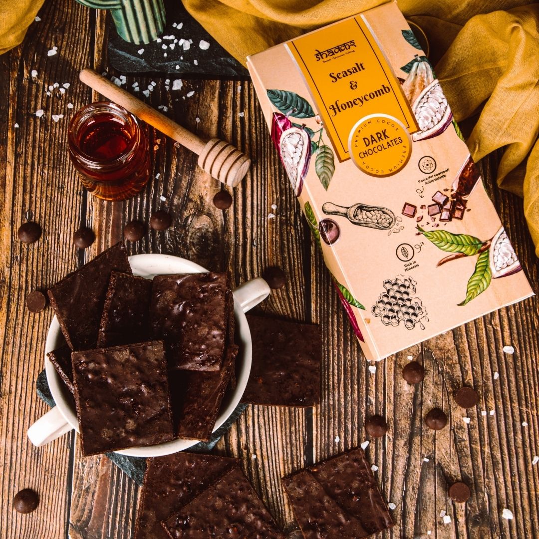 Sea Salt & Honey Chocolate Bar