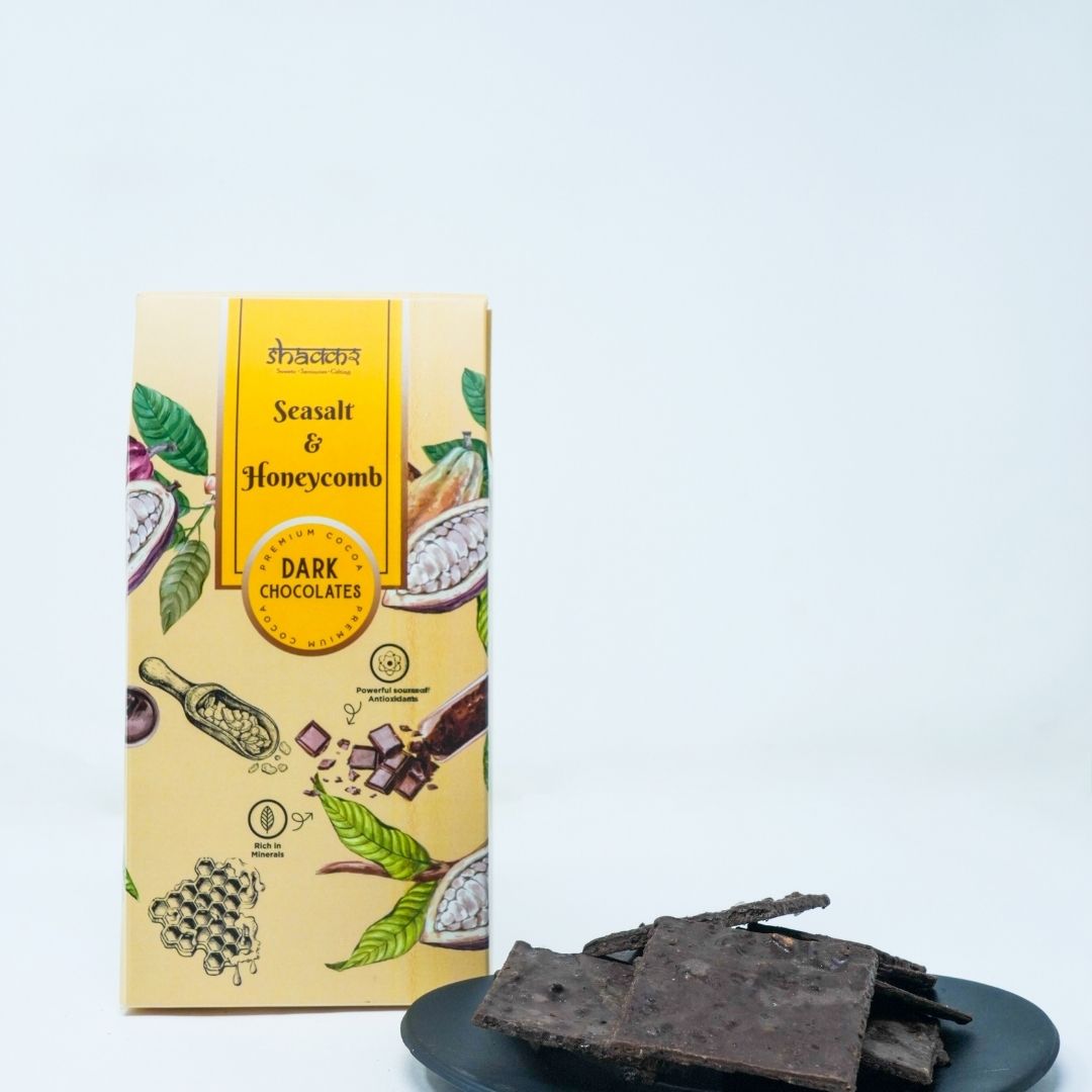 Sea Salt & Honey Chocolate Bar