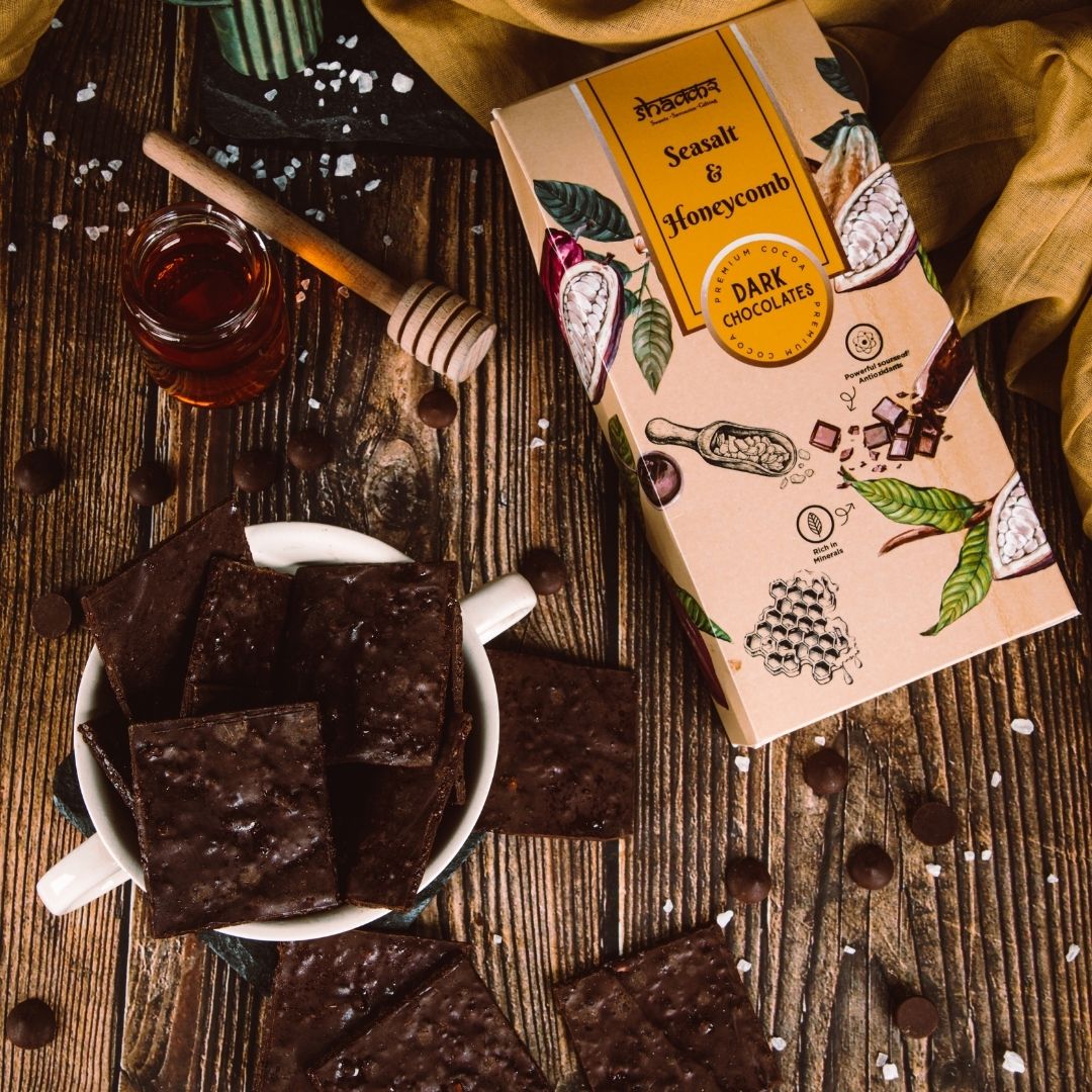 Sea Salt & Honey Chocolate Bar