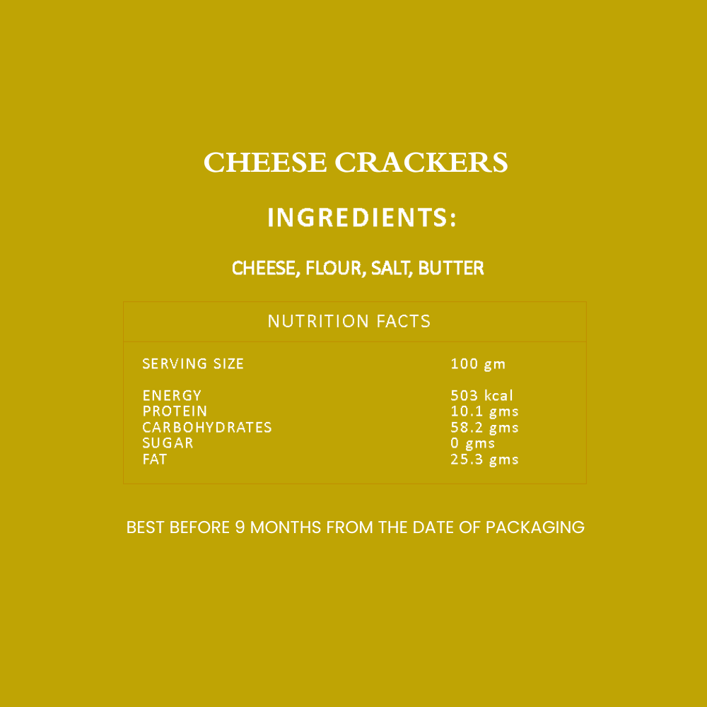 Chesse Crackers - 80gm