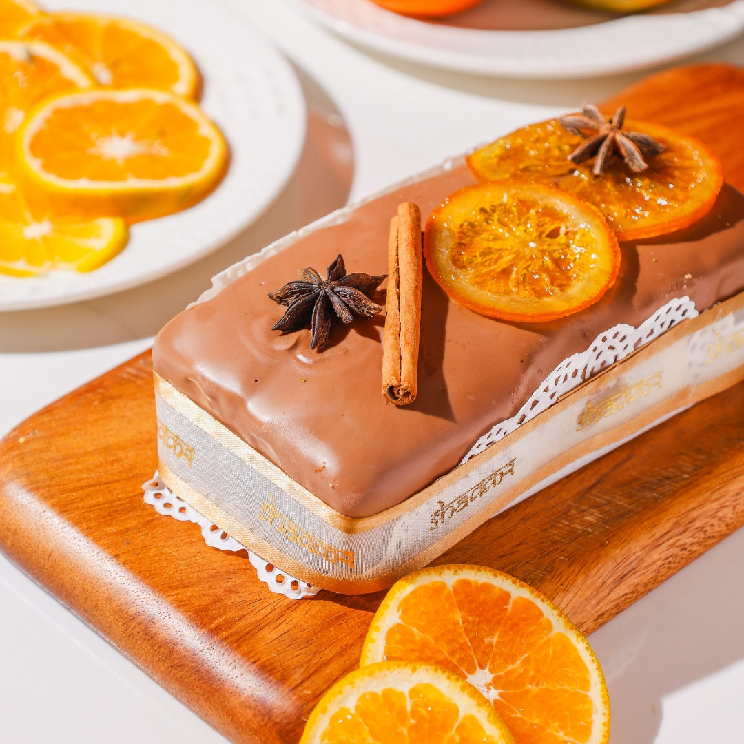 Orange Chocolate Cake - 450gm