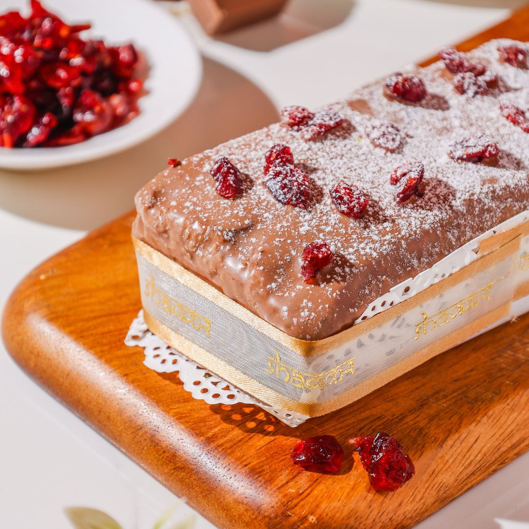 Cranberry Chocolate Cake