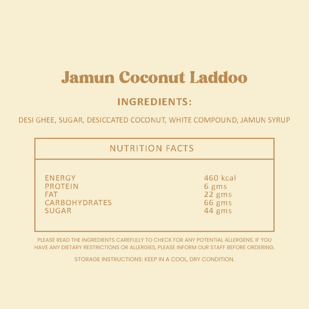 Jamun Coconut Laddoo