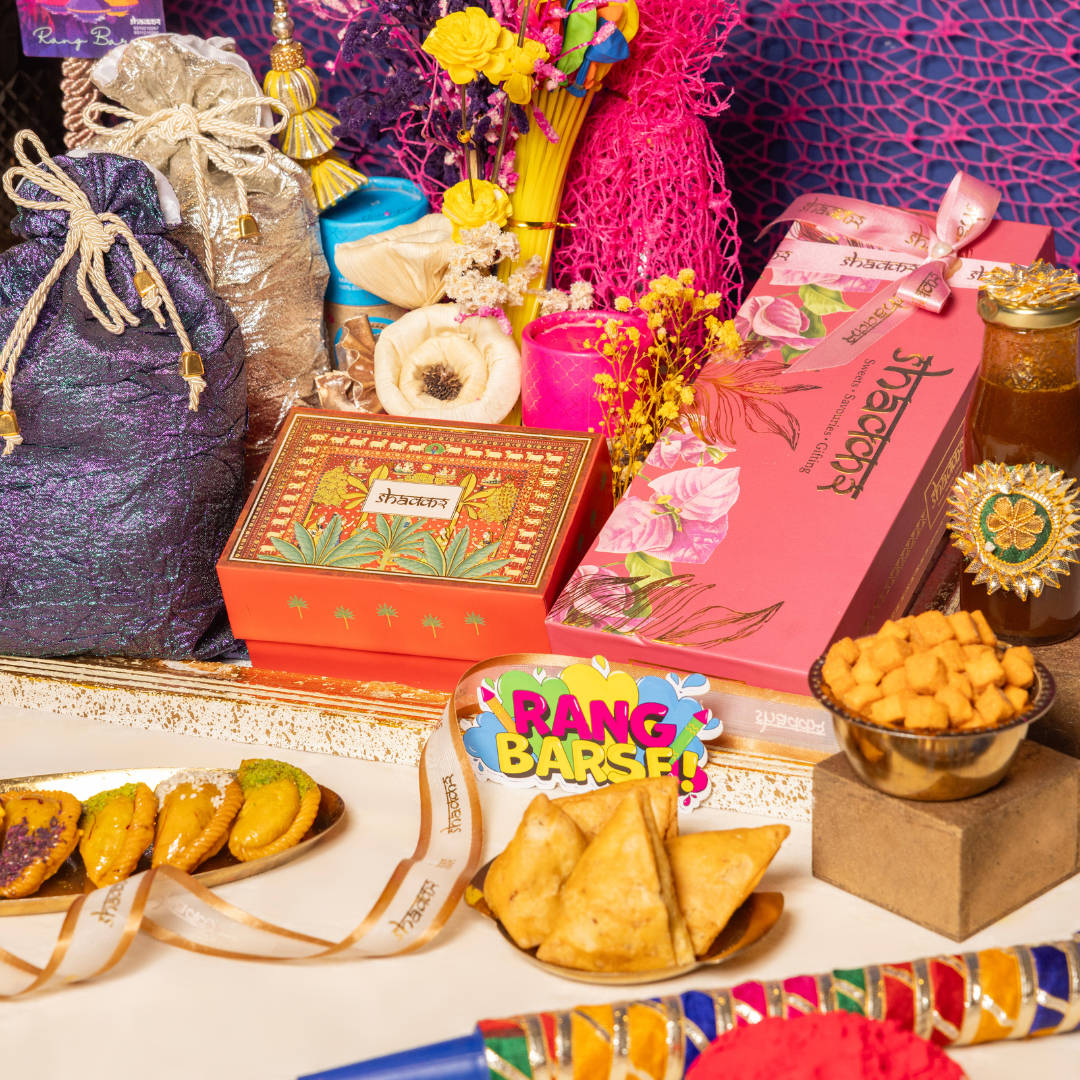Rang Barse Utsav Tray