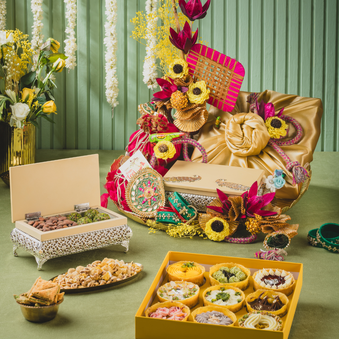 Hariyaali Teej Tray