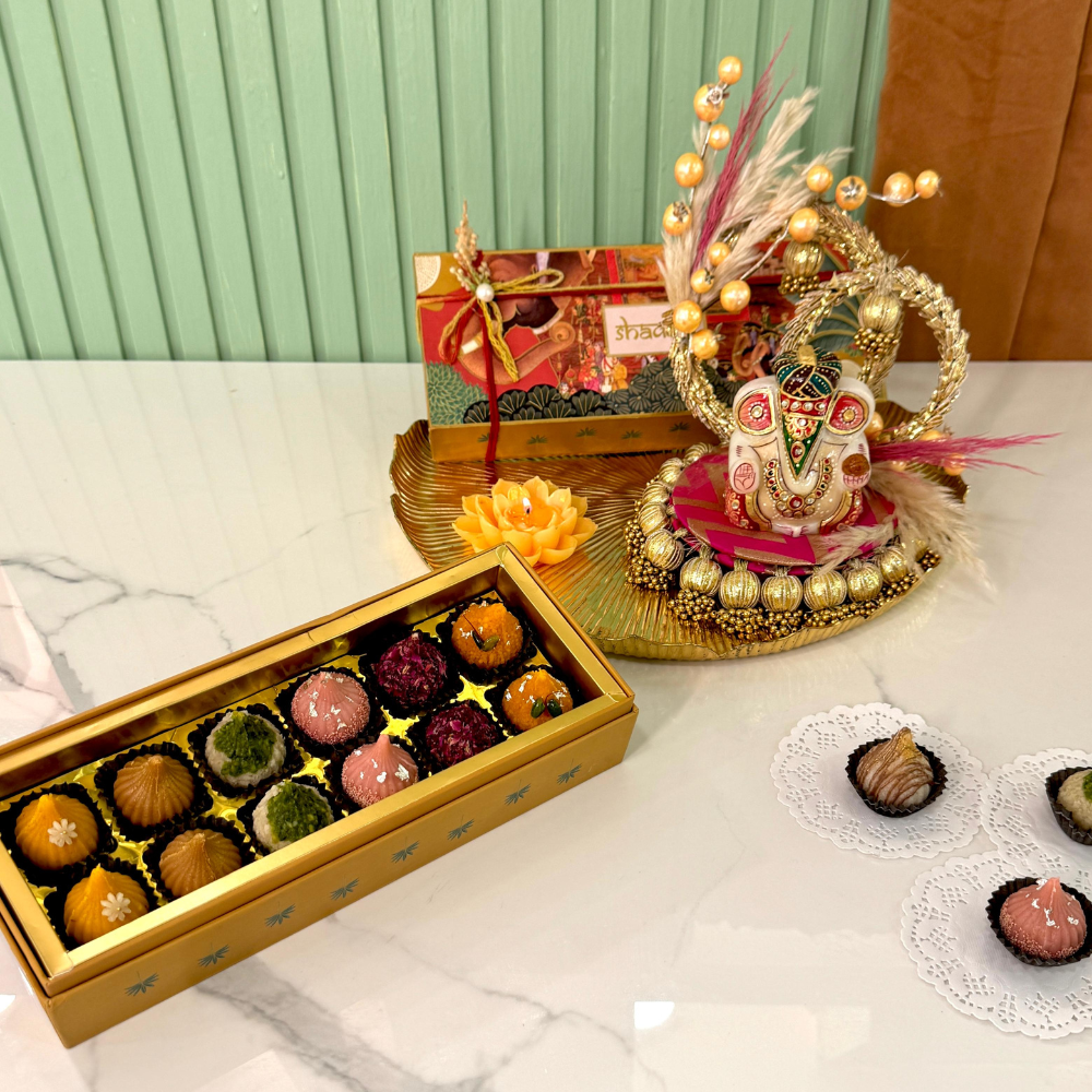 Ganpati Bappa Lotus Platter