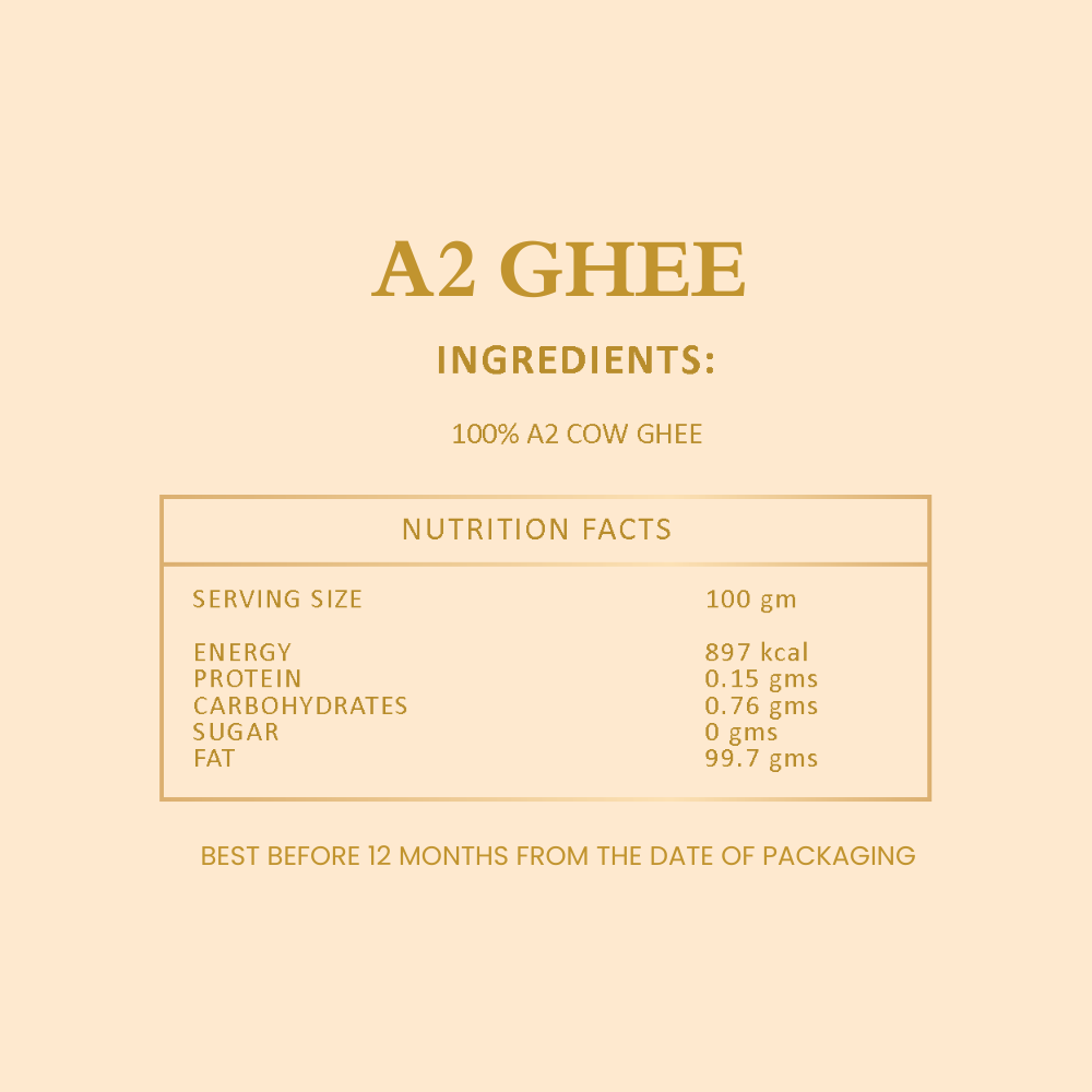 A2 Cow Ghee - 500ml