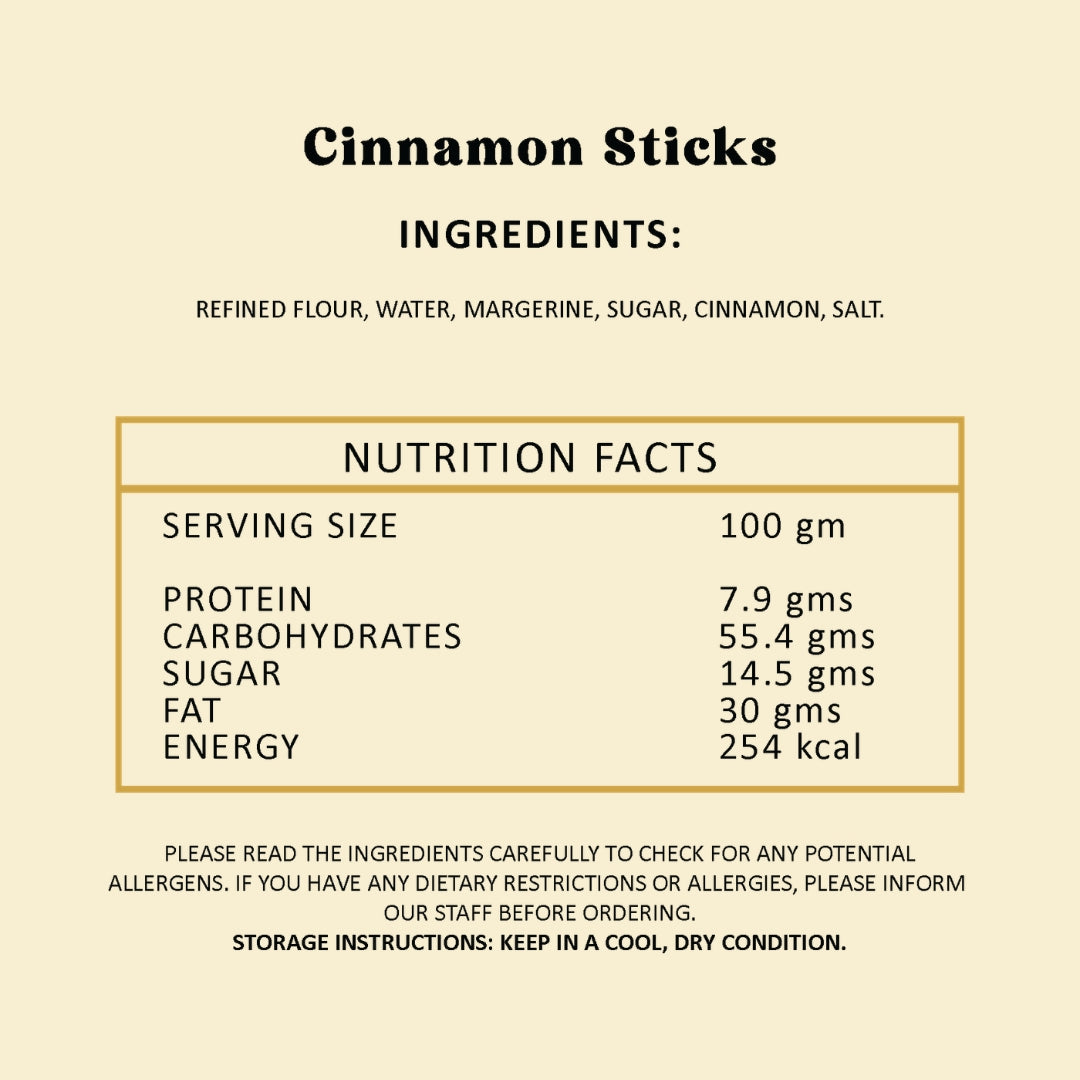 Cinnamon Sticks - 90gm