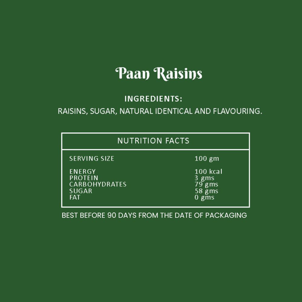 Paan Raisins - 350gm