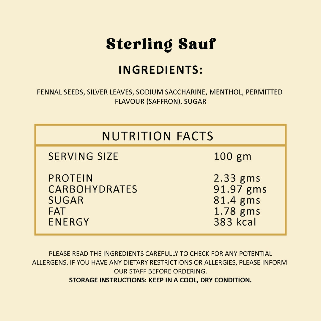 Silver Sauf - 160gm
