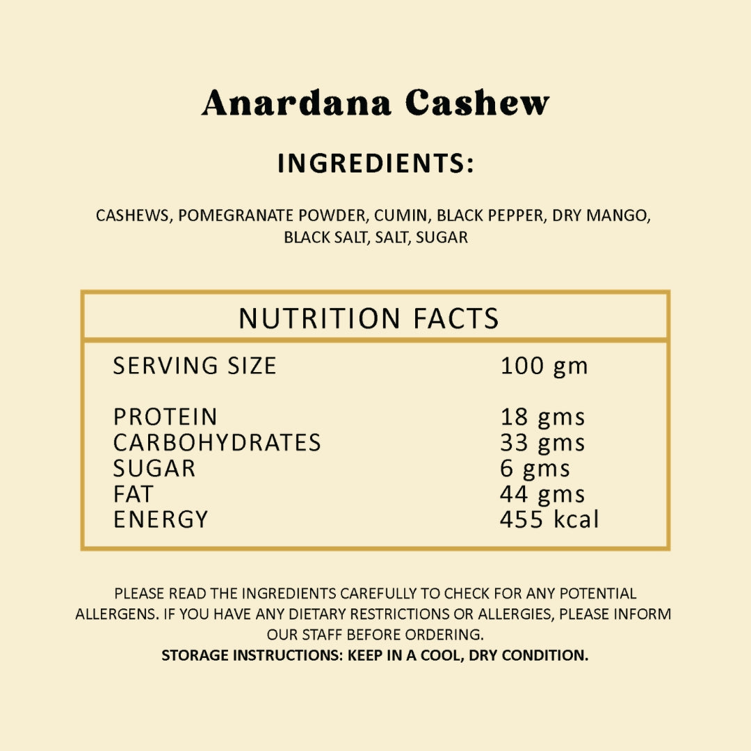 Anardana Cashew - 200gm
